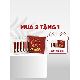 Siro Zhealth - Hỗ trợ tăng cường sức đề kháng, Hệ miễn dịch, Bổ phế, Giảm ho tức thì, Cải thiện sức khỏe đường hô hấp cho trẻ nhỏ, người già(10ml)