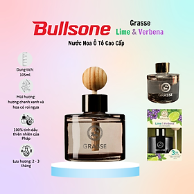 Nước Hoa Ô Tô Cao Cấp Bullsone Grasse Grapefruit & Peony /Grasse Blackberry & Cherry  - Nhiều Hương Lựa Chọn - Hàng chính hãng - Lime & Verbena