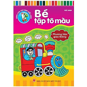 Bé Tập Tô Màu - Phương Tiện Giao Thông