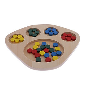 Wooden  Sorting & Counting Board  Educational