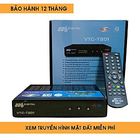 Đầu kỹ thuật số VTC - T201 Kèm Anten 15m, Xem các kênh truyền hình miễn