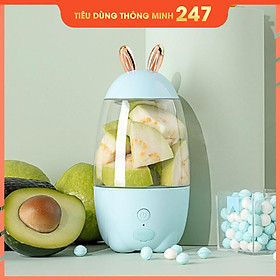 Mua Máy xay sinh tố cầm tay đa năng tai thỏ xinh xắn Bunny  ( 50W - 300ml ) - Hàng Chính Hãng