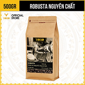 500GR Cà Phê Bột Toro Robusta Nguyên Chất 100% TORO FARM