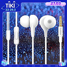 Mua Tai Nghe Âm Thanh Earldom Không Tổn Hao Tích Hợp Micrô HD Trong Tai Tai Nghe Điều Khiển Âm Lượng Tai Nghe Khử Tiếng Ồn Tai Nghe Chơi Game Cho Samsung /Xiaomi/ Huawei/Iphone/Vivo  V. V. Hàng Chính Hãng