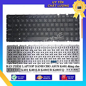 Mua BÀN PHÍM LAPTOP dùng cho ASUS K401 dùng cho K401 K401LB K401UB K401UQ - Hàng Nhập Khẩu New Seal