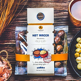 Hạt macca L angfarm, 850g, bịch, mẫu mawashi