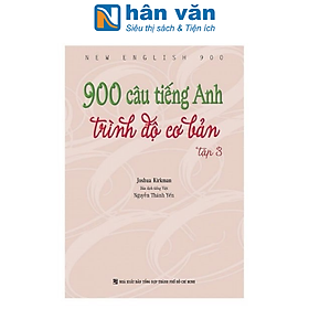 900 Câu Tiếng Anh Trình Độ Cơ Bản - Tập 3
