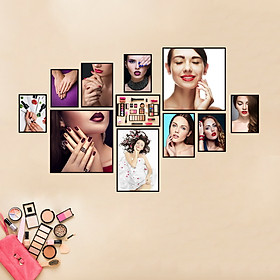 Tranh đẹp trang trí tiệm thẩm mỹ, salon tóc Thế Giới Tranh Đẹp Spa-43