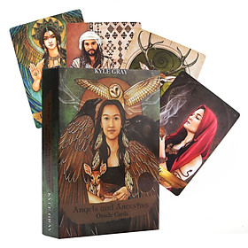 Bộ Bài Bói Tarot  Angels and Ancestors Oracle Cards Cao Cấp
