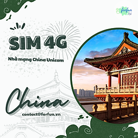 Sim 4G du lịch Trung Quốc [Giá rẻ - Hỗ trợ 24/7