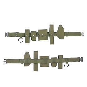 Outdoor Tactical Belt Law Enforcement Modular Equipment Police Security Military Duty Utility Belt with Pouches Holster