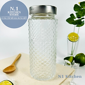 Mua Hũ thủy tinh nắp vặn Delivery 700ml - Bormioli Rocco Ý - Hàng chính hãng