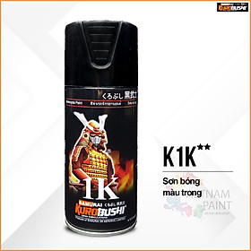 Sơn xịt Samurai Kurobushi - SƠN BÓNG K1K (300ml)