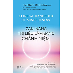 CẨM NANG TRỊ LIỆU LÂM SÀNG CHÁNH NIỆM - Fabrizio Didonna, Jon Kabat-Zinn - Thích Chân Pháp Khâm - Phanbook