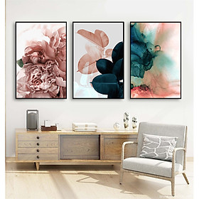 Tranh Treo tường Canvas - Tranh Trang trí Nghệ Thuật Hoa Mẫu Đơn