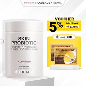 Hình ảnh Viên uống bổ sung lợi khuẩn cho da Codeage Beauty Skin Probiotic 60 viên