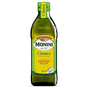 Dầu Oliu Nguyên Chất Monini Extra Virgin 500ml (Italy)