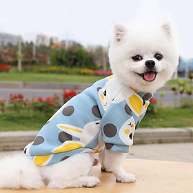 Áo cho chó mèo mẫu áo nỉ mùa đông xinh xắn-familypetshop.vn - 5