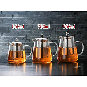 Mua HÀNG CAO CẤP ẤM TRÀ THỦY TINH CHỊU NHIỆT