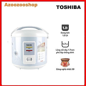 Mua Nồi Cơm TOSHIBA Nắp Gài RC-18JFM2(H)VN - 1.8L - Lòng Nồi Dày 1.7mm  Chống Dính - Hàng Chính Hãng  Bảo Hành 12 Tháng