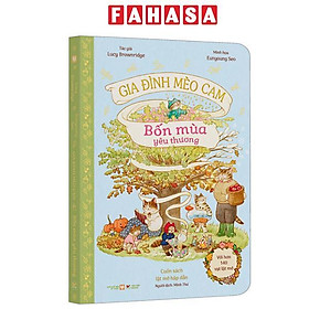 Sách - Gia Đình Mèo Cam - Bốn Mùa Yêu Thương - Bìa Cứng