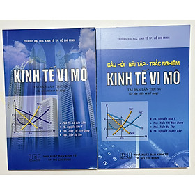 Sách - Combo Kinh Tế Vi Mô Tái Bản Lần Thứ XIII và Câu hỏi - Bài Tập - Trắc Nghiệm Kinh Tế Vi Mô Tái Bản Lần Thứ XV