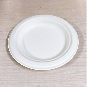 Mua Đĩa giấy tròn bã mía 15cm (50 cái/xấp)
