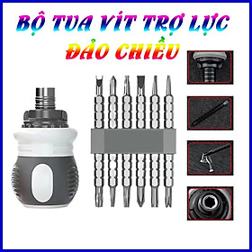 Mua Bộ Tua Vít Trợ Lực 12 Đầu Thân Thép Siêu Cứng Có Nam Châm