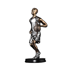 Basketball Players Statue Collectible Figurines Gift Cabinet Resin Sculpture