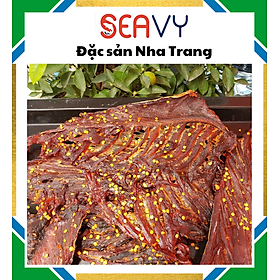 Đặc Sản Nha Trang - Khô Cá Bò Đại Dương Phi Lê Tẩm Gia Vị Sẵn, Seavy Hộp 400g