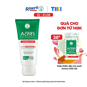 Sữa rửa mặt & mặt nạ ngăn ngừa mụn đầu đen dạng kem Anti-Blackhead Cleanser & Mask 100g