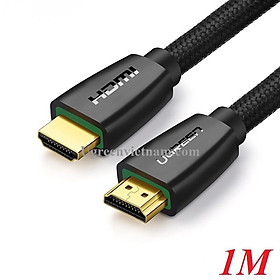 Cáp HDMI 2.0 hỗ trợ 3D , 4K dài 1m UGREEN HD118 40408 - Hàng chính hãng