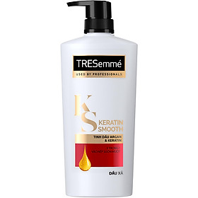 Dầu Xả Tresemmé Keratin Smooth Tinh Dầu Argan Và Keratin Vào Nếp Suôn Mượt - 620g