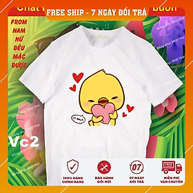 Áo thun vịt tik tok 2,phông bao đổi trả,chất đẹp,phông