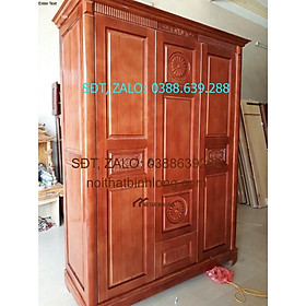 Tủ quần áo gỗ xoan đào