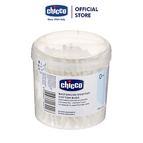 Tăm bông đầu tròn cho trẻ sơ sinh Chicco 0M+