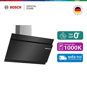 Máy hút mùi gắn tường Bosch DWK97JQ60B - Series 6 mặt kính nghiêng (90cm) - Hàng chính hãng