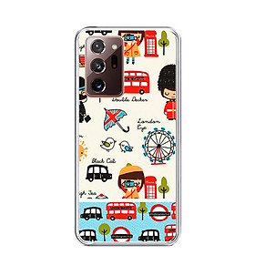 Ốp lưng dẻo cho điện thoại SAMSUNG GALAXY NOTE 20 ULTRA - 0201 LONDON03 - Hàng Chính Hãng