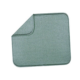 Drying Mat for Kitchen Counter Placemat Mashine Washable Dish Rack Pad for Dishes and Bowls