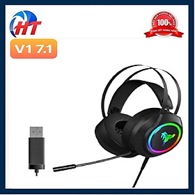 Tai nghe chơi game v1 gaming cổng usb 7.1-HT