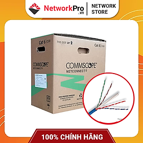 Thùng Cáp Mạng Cat6 UTP Commscope Không Chống Nhiễu 305m - Hàng Chính Hãng