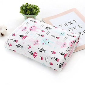 Set 2 Khăn Trùm Xe Đẩy, Khăn Quấn Tắm Xô Bonny Cỡ Lớn 1m1x1m1 Cho Bé - Giao Họa Tiết Ngẫu Nhiên