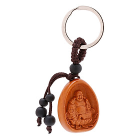 Móc Khóa Phật Di Lặc May Mắn Mini HL200048