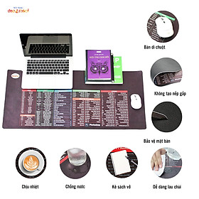 Mua Lót chuột phím tắt văn phòng Da PU 90x40cm