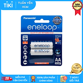 Mua Vỉ 2 viên pin sạc AA Panasonic Eneloop BK-3MCCE/2NT - Hàng chính hãng