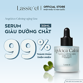 Serum ngăn ngừa lão hóa dưỡng ẩm Lassie'el 30ml chiết xuất từ thiên nhiên phục hồi sáng da mờ thâm mụn