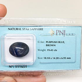 Mua Viên sapphire sao tròn 19.43ct 111651