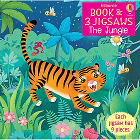 Nơi bán Book & Jigsaw The Jungle - Giá Từ -1đ