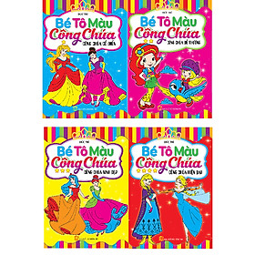 [Download Sách] Bộ Bé Tô Màu Công Chúa Theo Chủ Đề: Công Chúa Cổ Điển, Công Chúa Dễ Thương, Công Chúa Xinh Đẹp, Công Chúa Hiện Đại (Trọn Bộ 4 Tập)