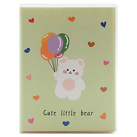 Bộ 2 Sổ Note 64902 - Cute Little Bear - Màu Xanh Lá